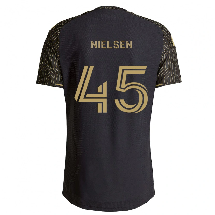 Danxen Hombre Camiseta Kenny Nielsen #45 Marrón Negro 1ª Equipación 2026/27 La Camisa