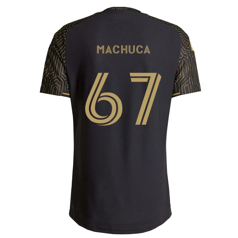 Danxen Hombre Camiseta Jacob Machuca #67 Marrón Negro 1ª Equipación 2026/27 La Camisa