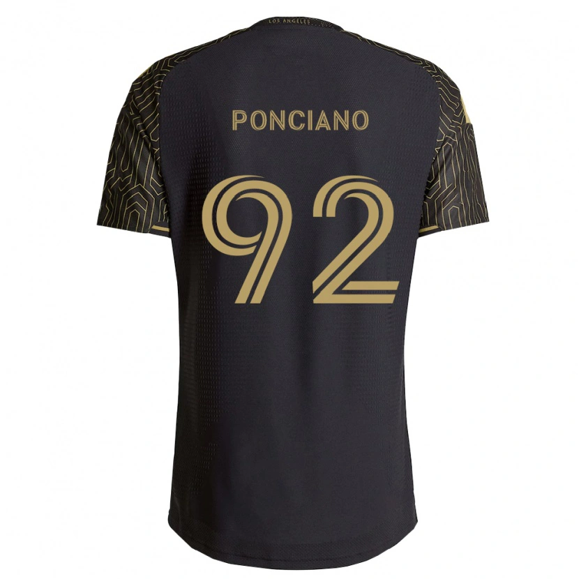Danxen Hombre Camiseta Emir Ponciano #92 Marrón Negro 1ª Equipación 2026/27 La Camisa