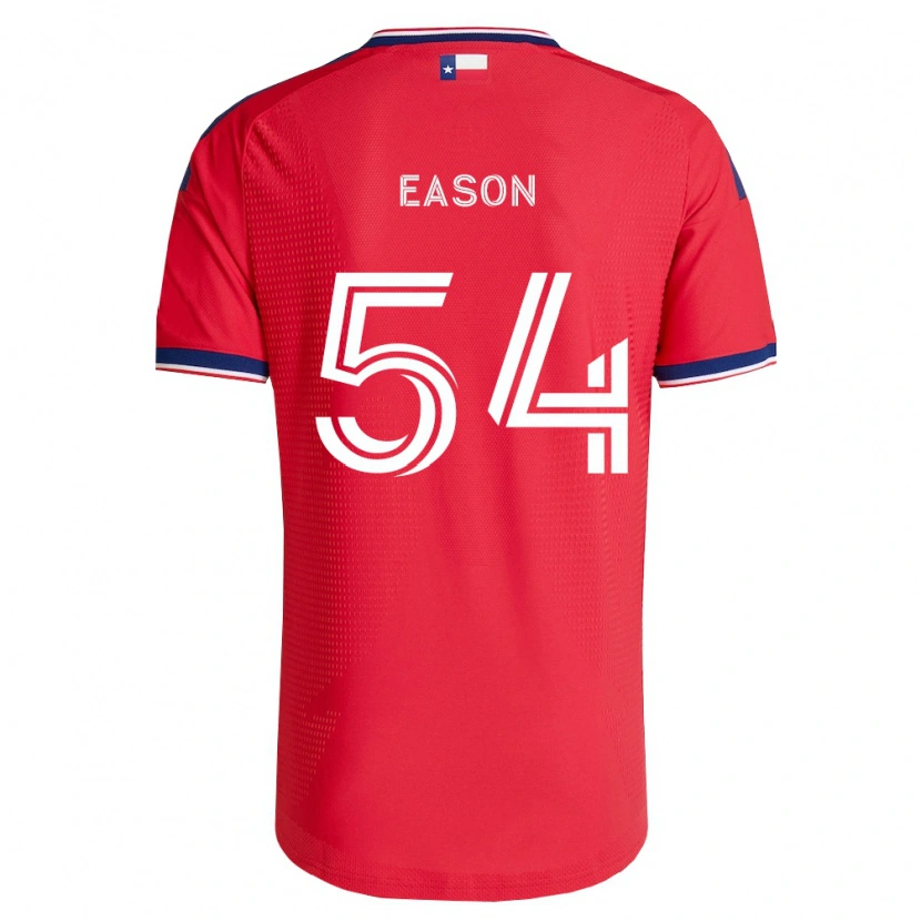 Danxen Hombre Camiseta Jordyn Eason #54 Rojo Azul Blanco 1ª Equipación 2026/27 La Camisa