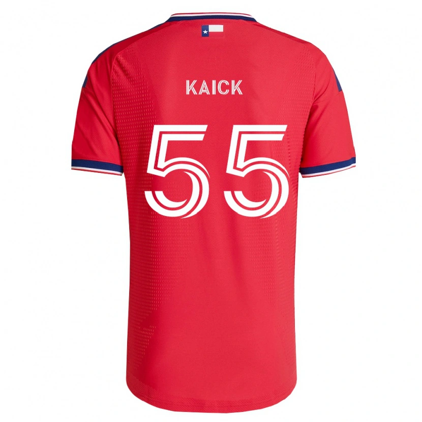 Danxen Hombre Camiseta Kaick Da Silva Ferreira #55 Rojo Azul Blanco 1ª Equipación 2026/27 La Camisa
