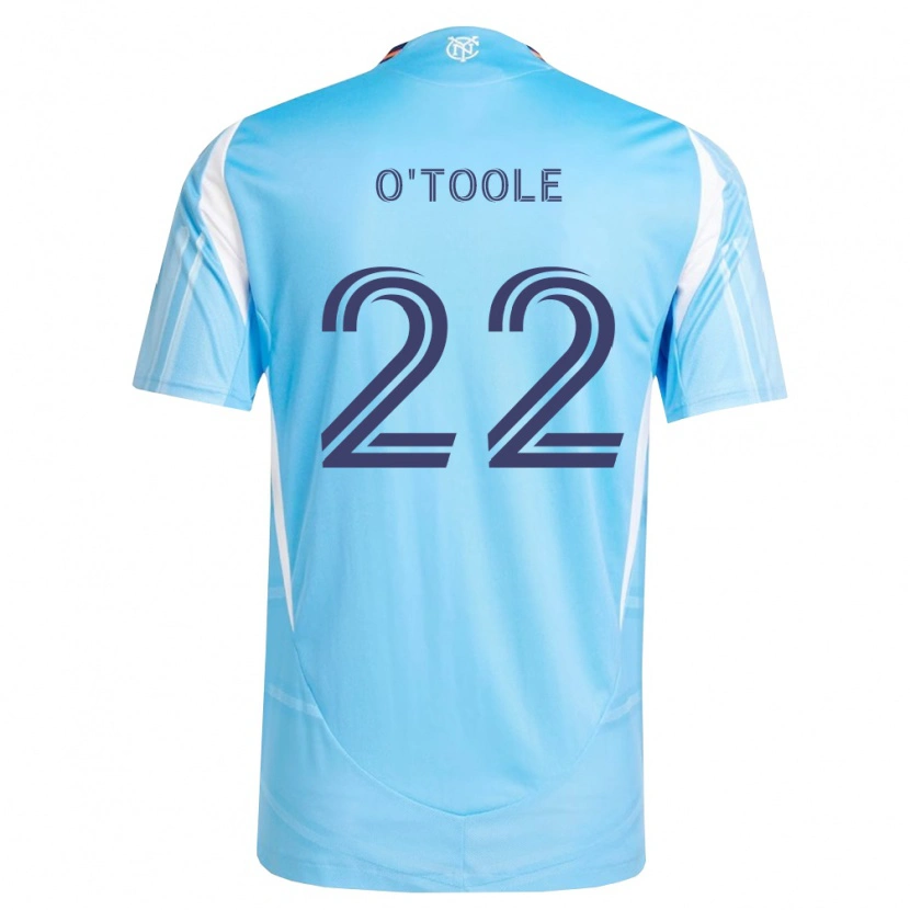 Danxen Hombre Camiseta Kevin O'toole #22 Azul Cielo Blanco 1ª Equipación 2026/27 La Camisa