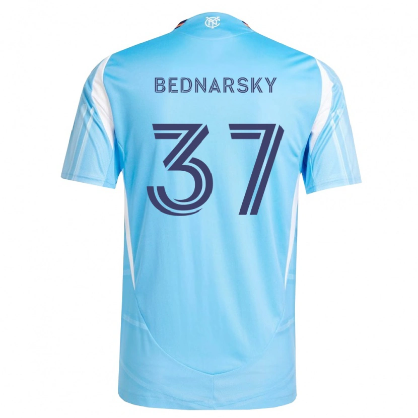 Danxen Hombre Camiseta Stevo Bednarsky #37 Azul Cielo Blanco 1ª Equipación 2026/27 La Camisa
