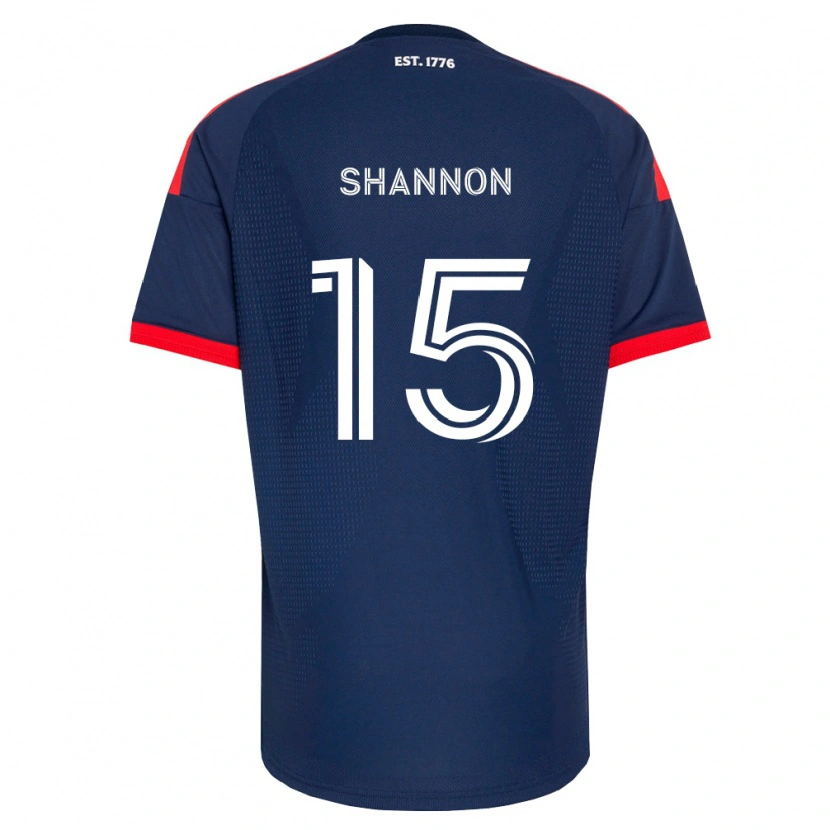 Danxen Hombre Camiseta Jake Shannon #15 Azul Real Rojo Blanco 1ª Equipación 2026/27 La Camisa