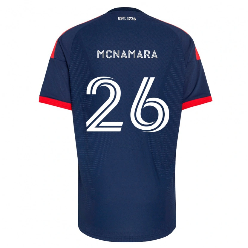 Danxen Hombre Camiseta Tommy Mcnamara #26 Azul Real Rojo Blanco 1ª Equipación 2026/27 La Camisa