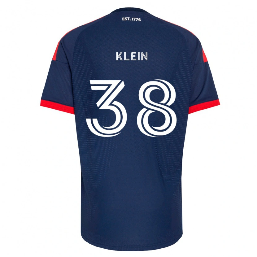Danxen Hombre Camiseta Eric Klein #38 Azul Real Rojo Blanco 1ª Equipación 2026/27 La Camisa