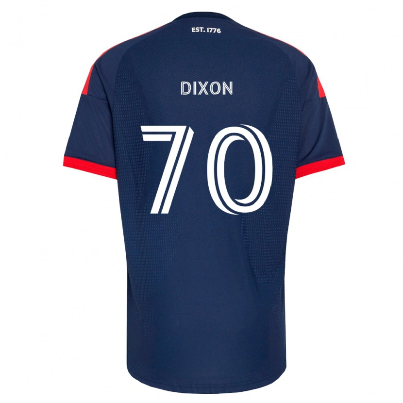 Danxen Hombre Camiseta Daniel Dixon #70 Azul Real Rojo Blanco 1ª Equipación 2026/27 La Camisa