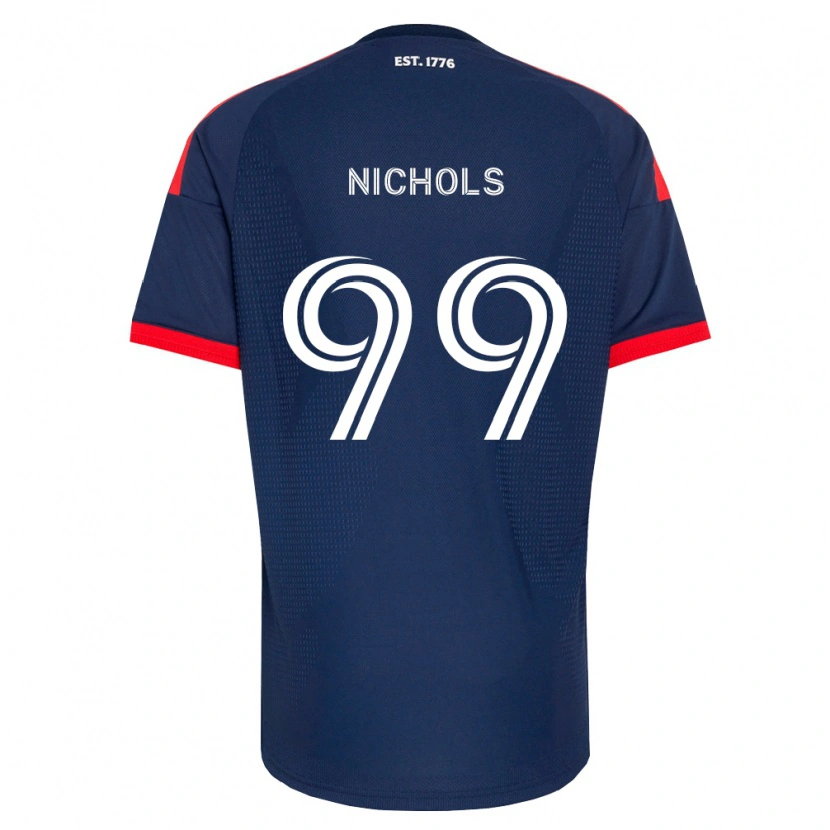 Danxen Hombre Camiseta Robert Nichols #99 Azul Real Rojo Blanco 1ª Equipación 2026/27 La Camisa
