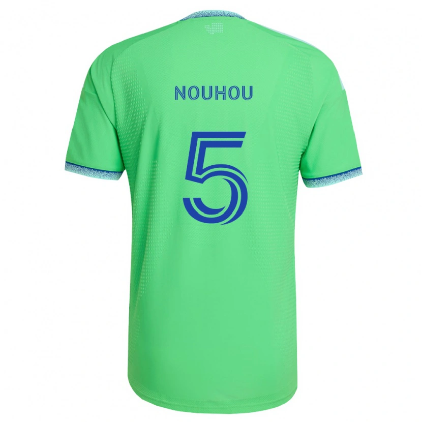 Danxen Hombre Camiseta Nouhou Tolo #5 Verde Azul Claro 1ª Equipación 2026/27 La Camisa