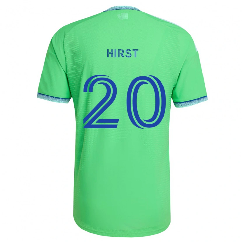 Danxen Hombre Camiseta Sophie Hirst #20 Verde Azul Claro 1ª Equipación 2026/27 La Camisa