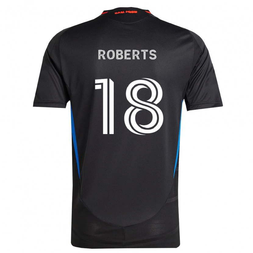 Danxen Hombre Camiseta Reid Roberts #18 Azul Blanco Negro 1ª Equipación 2026/27 La Camisa