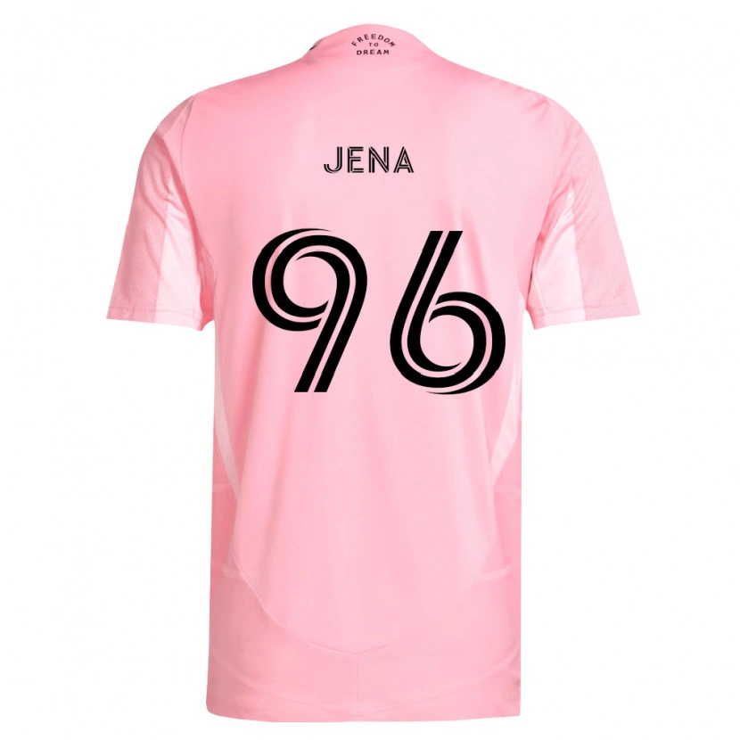 Danxen Hombre Camiseta Nessim Jena #96 Rosa Negro 1ª Equipación 2026/27 La Camisa