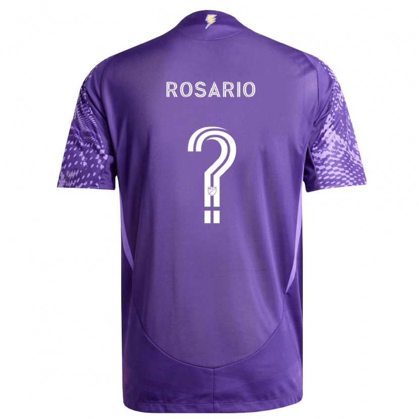 Danxen Hombre Camiseta Gabriel Rosario #0 Morado Blanco 1ª Equipación 2026/27 La Camisa