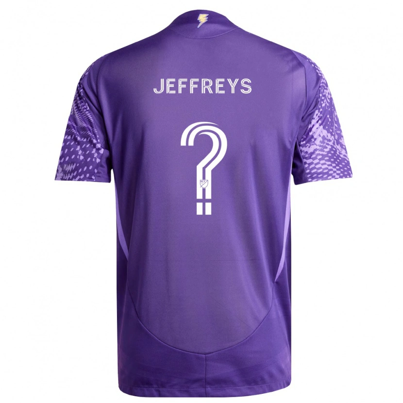 Danxen Hombre Camiseta Tj Jeffreys #0 Morado Blanco 1ª Equipación 2026/27 La Camisa