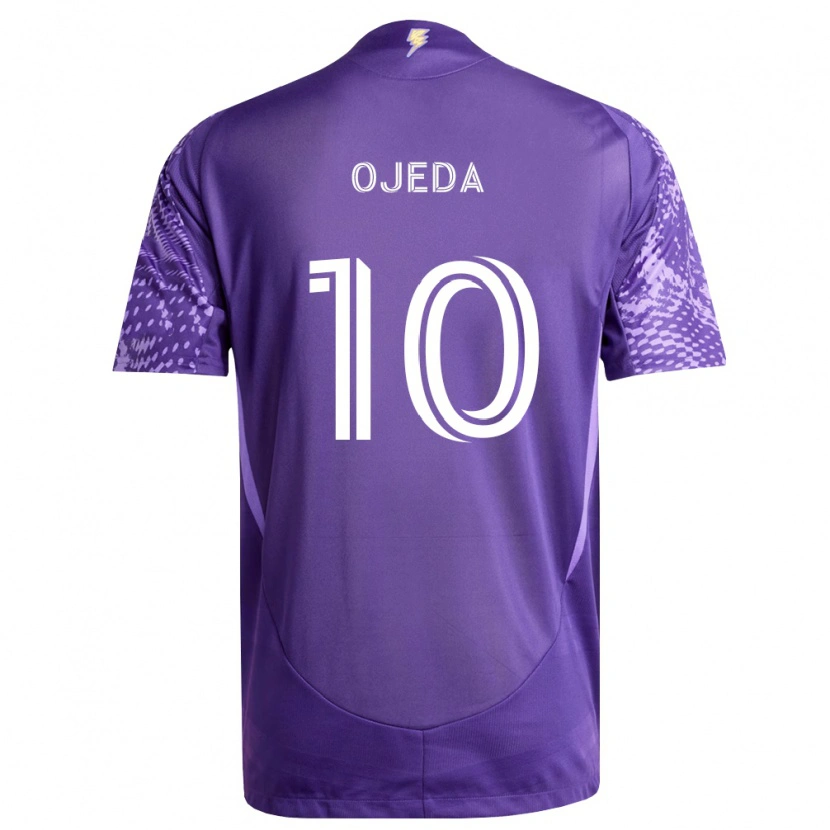 Danxen Hombre Camiseta Martín Ojeda #10 Morado Blanco 1ª Equipación 2026/27 La Camisa