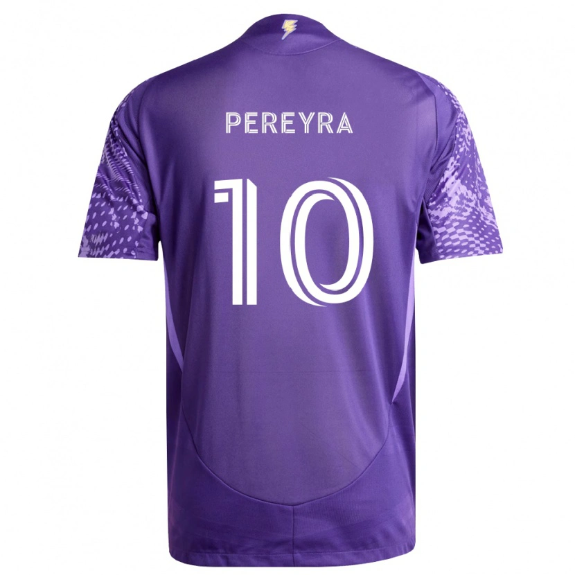 Danxen Hombre Camiseta Mauricio Pereyra #10 Morado Blanco 1ª Equipación 2026/27 La Camisa