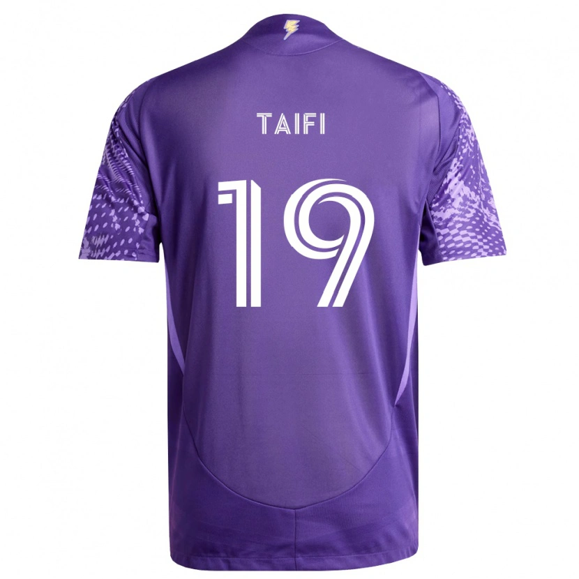 Danxen Hombre Camiseta Zakaria Taifi #19 Morado Blanco 1ª Equipación 2026/27 La Camisa