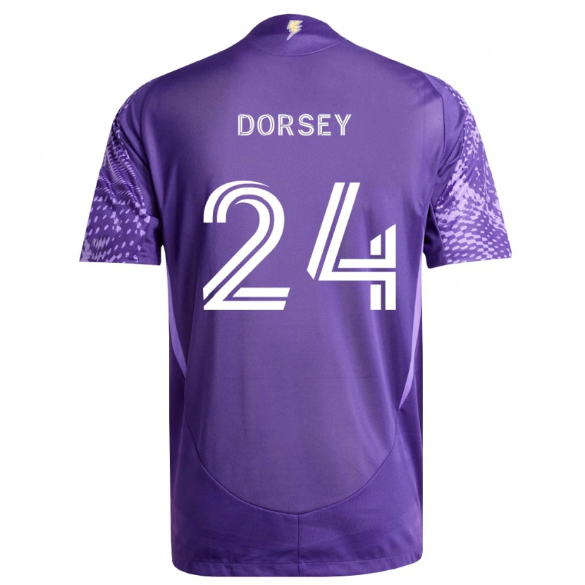 Danxen Hombre Camiseta Griffin Dorsey #24 Morado Blanco 1ª Equipación 2026/27 La Camisa