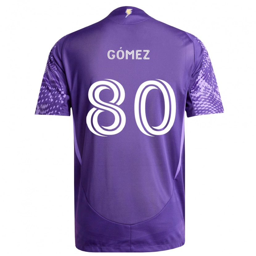 Danxen Hombre Camiseta Ignacio Gómez #80 Morado Blanco 1ª Equipación 2026/27 La Camisa