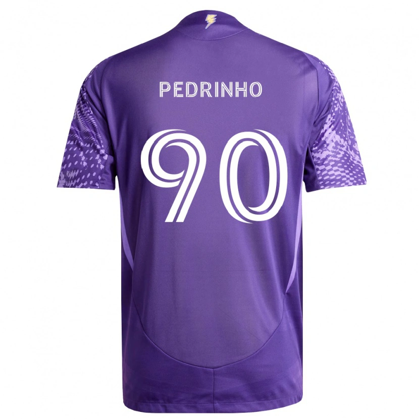 Danxen Hombre Camiseta Pedro Leão #90 Morado Blanco 1ª Equipación 2026/27 La Camisa