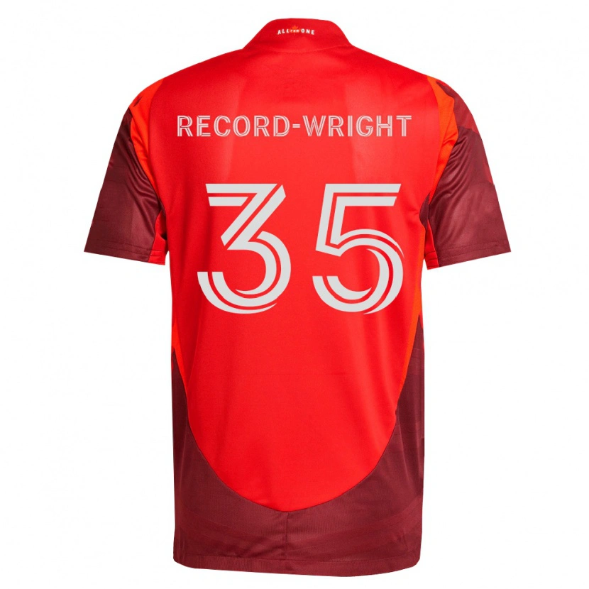 Danxen Hombre Camiseta Kemari Record-Wright #35 Rojo Borgoña 1ª Equipación 2026/27 La Camisa