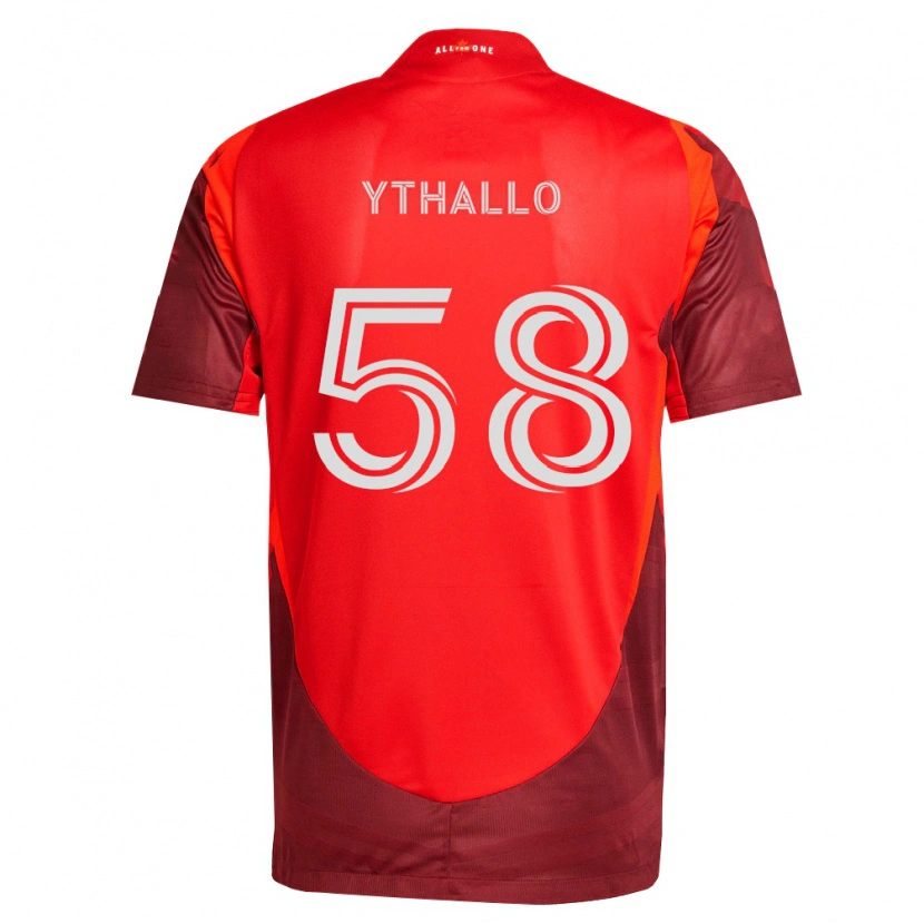 Danxen Hombre Camiseta Ythallo #58 Rojo Borgoña 1ª Equipación 2026/27 La Camisa