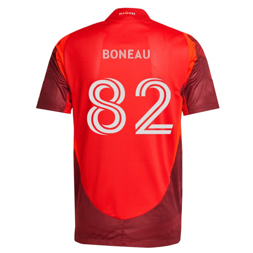 Danxen Hombre Camiseta Bryce Boneau #82 Rojo Borgoña 1ª Equipación 2026/27 La Camisa