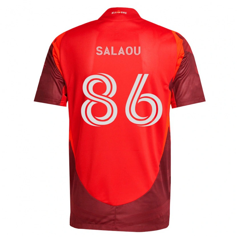 Danxen Hombre Camiseta Abundance Salaou #86 Rojo Borgoña 1ª Equipación 2026/27 La Camisa