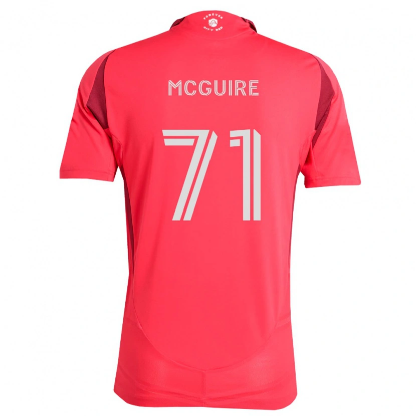 Danxen Hombre Camiseta Nolan Mcguire #71 Magenta Blanco 1ª Equipación 2026/27 La Camisa