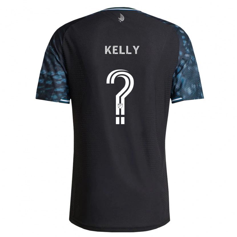 Danxen Hombre Camiseta Oliver Kelly #0 Negro Blanco 1ª Equipación 2026/27 La Camisa