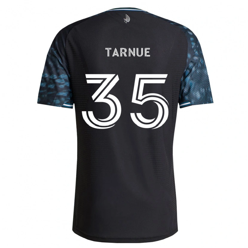 Danxen Hombre Camiseta Philip Tarnue #35 Negro Blanco 1ª Equipación 2026/27 La Camisa
