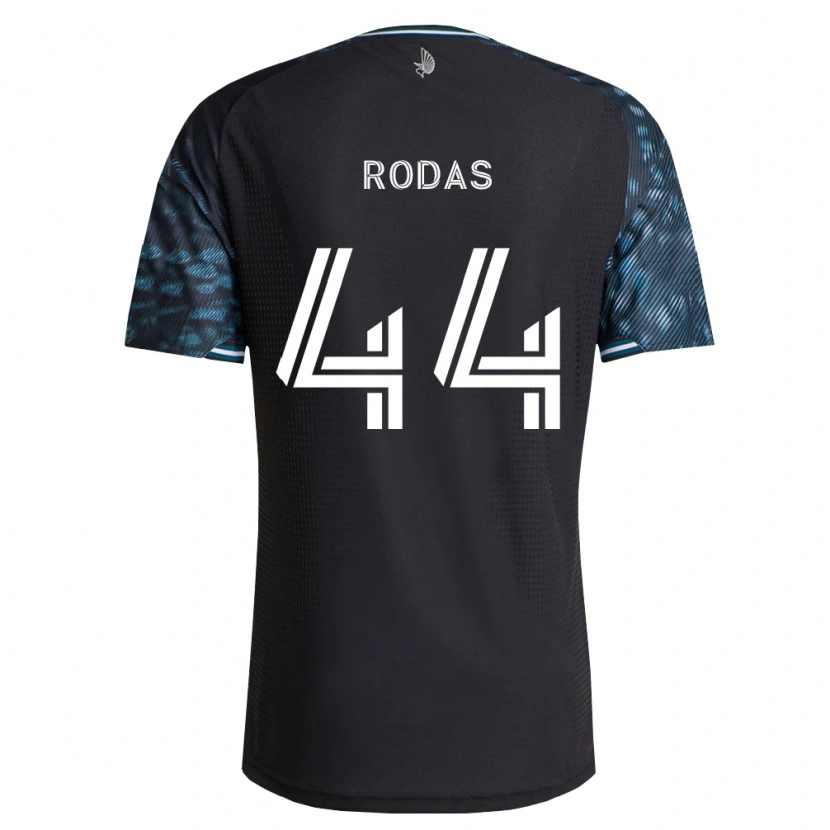 Danxen Hombre Camiseta Geremy Rodas #44 Negro Blanco 1ª Equipación 2026/27 La Camisa