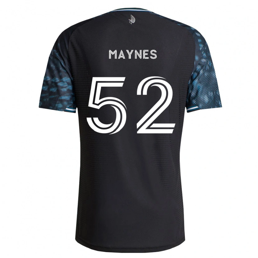 Danxen Hombre Camiseta Sullivan Maynes #52 Negro Blanco 1ª Equipación 2026/27 La Camisa
