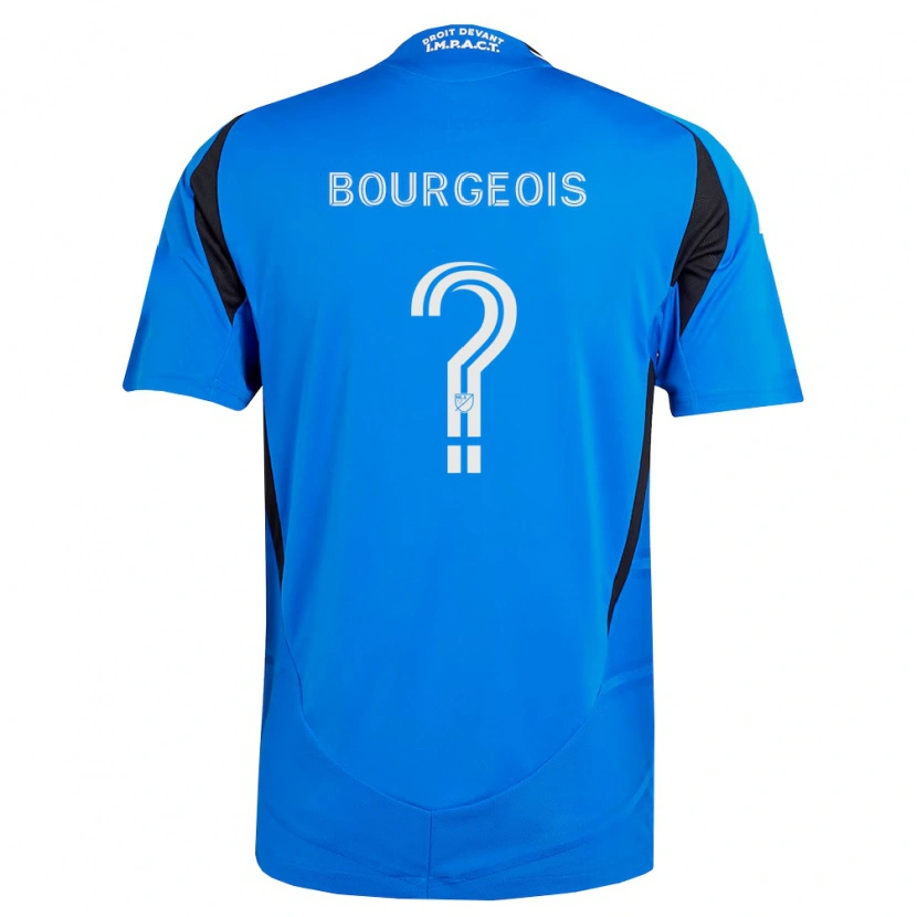 Danxen Hombre Camiseta Maxime Bourgeois #0 Azul Blanco Negro 1ª Equipación 2026/27 La Camisa