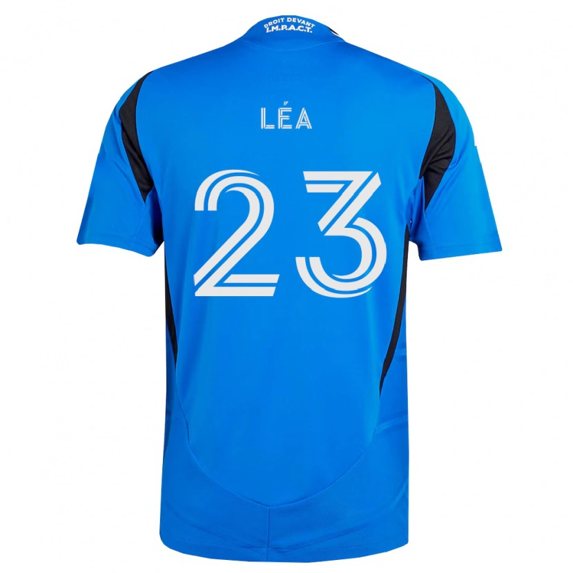 Danxen Hombre Camiseta Jacques Léa #23 Azul Blanco Negro 1ª Equipación 2026/27 La Camisa