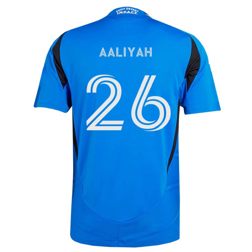 Danxen Hombre Camiseta Picquet Aaliyah #26 Azul Blanco Negro 1ª Equipación 2026/27 La Camisa