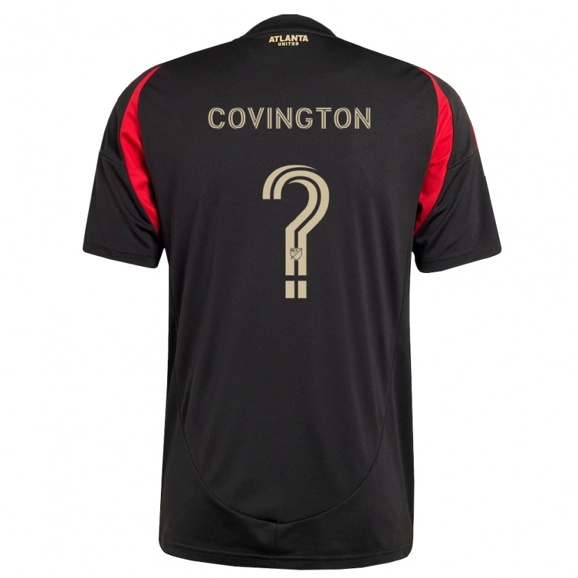Danxen Hombre Camiseta Ivory Covington #0 Negro Rojo 1ª Equipación 2026/27 La Camisa