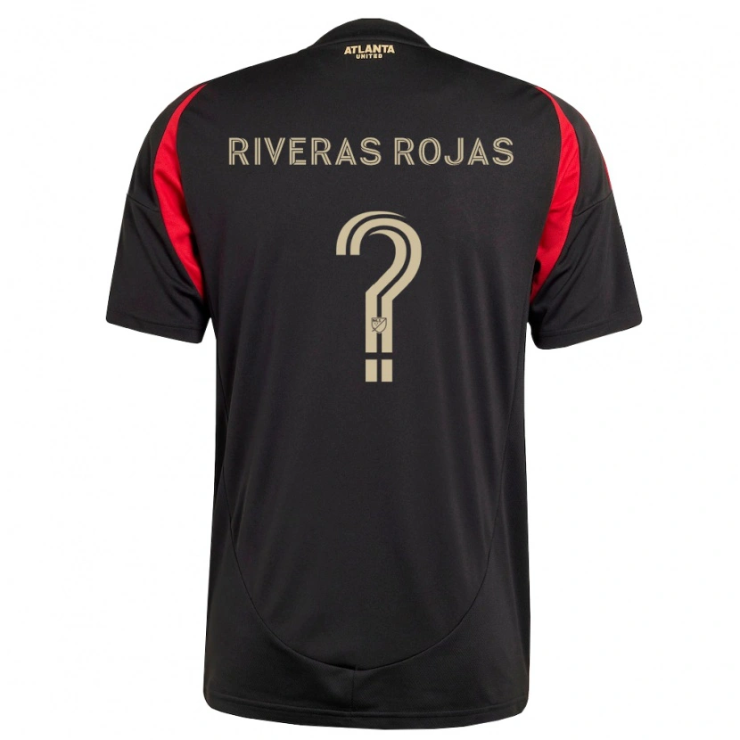 Danxen Hombre Camiseta Gonzalo Riveras Rojas #0 Negro Rojo 1ª Equipación 2026/27 La Camisa
