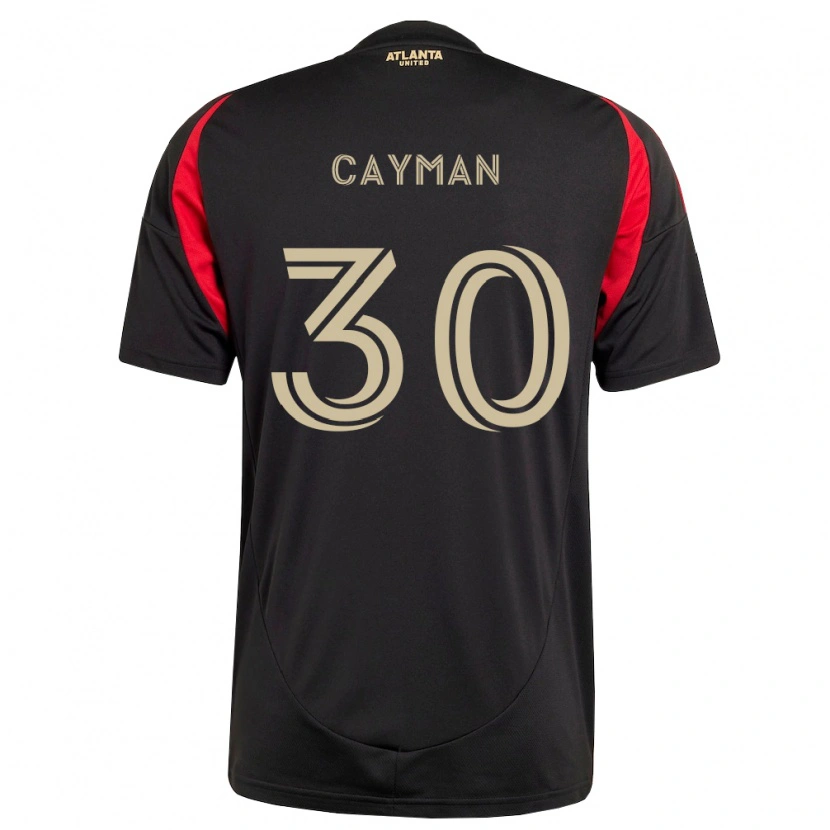 Danxen Hombre Camiseta Cayman Togashi #30 Negro Rojo 1ª Equipación 2026/27 La Camisa