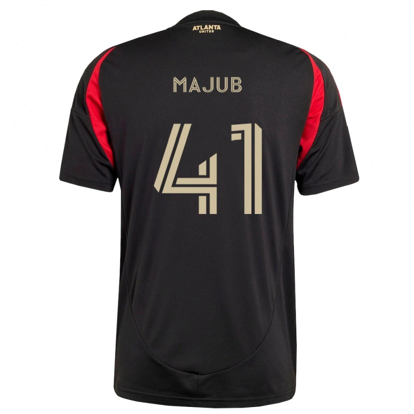 Danxen Hombre Camiseta Toto Majub #41 Negro Rojo 1ª Equipación 2026/27 La Camisa