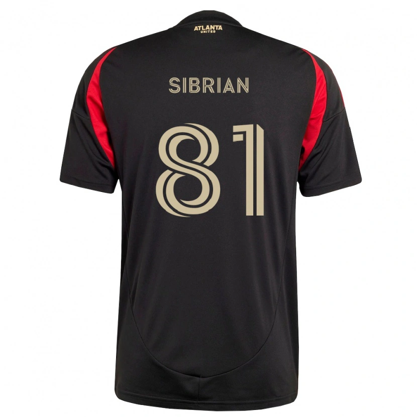 Danxen Hombre Camiseta David Sibrian #81 Negro Rojo 1ª Equipación 2026/27 La Camisa