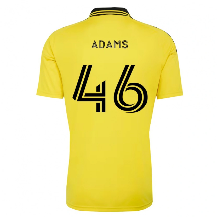 Danxen Hombre Camiseta Chase Adams #46 Amarillo Negro 1ª Equipación 2026/27 La Camisa