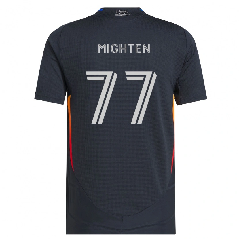Danxen Hombre Camiseta Alex Mighten #77 Gris Oscuro Rojo 1ª Equipación 2026/27 La Camisa