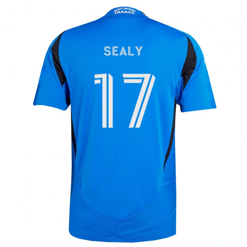 Danxen Hombre Camiseta Dante Sealy #17 Azul Blanco Negro 1ª Equipación 2026/27 La Camisa