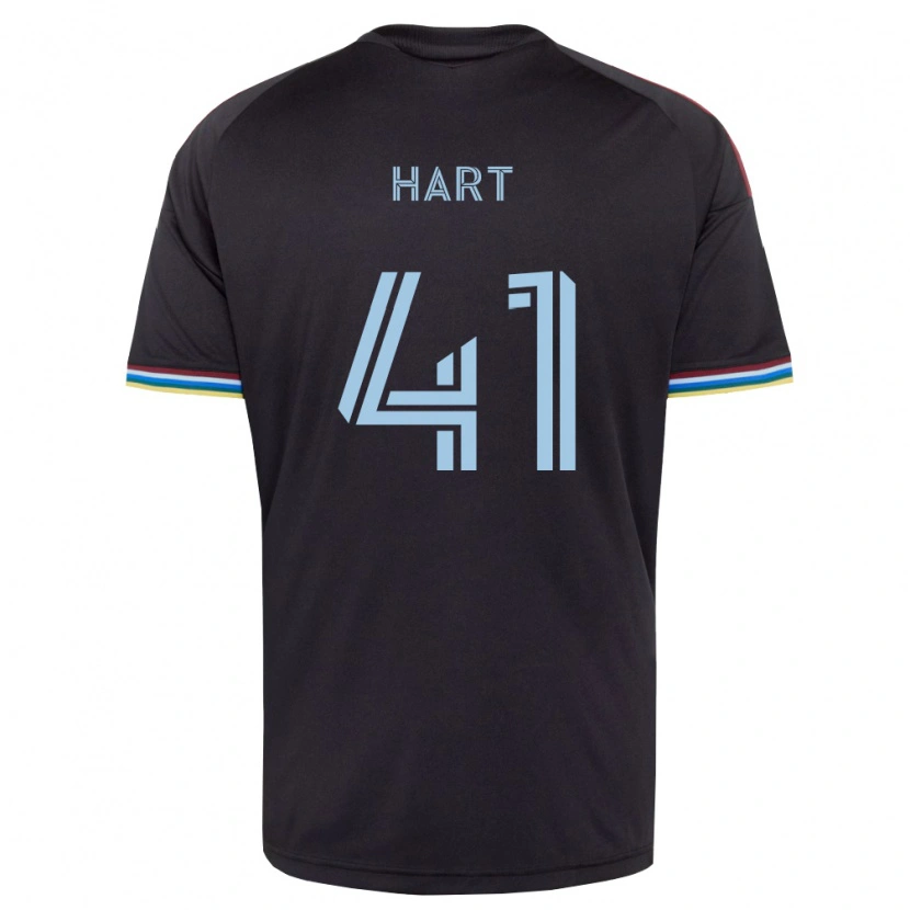 Danxen Hombre Camiseta Victor Hart #41 Azul Cielo Negro 1ª Equipación 2026/27 La Camisa
