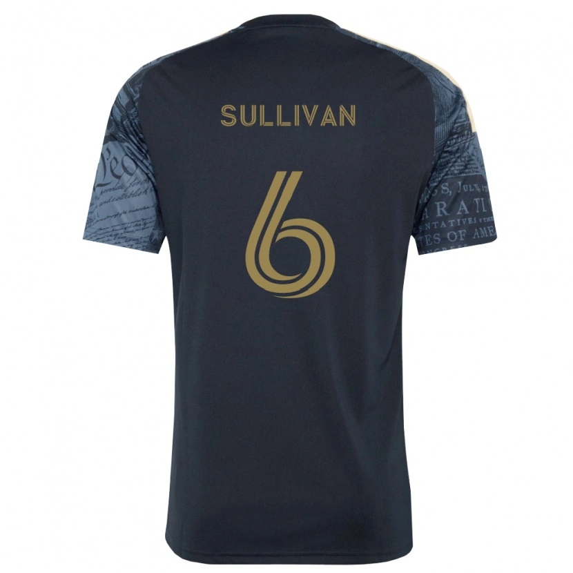 Danxen Hombre Camiseta Cavan Sullivan #6 Azul Marino Marrón 1ª Equipación 2026/27 La Camisa
