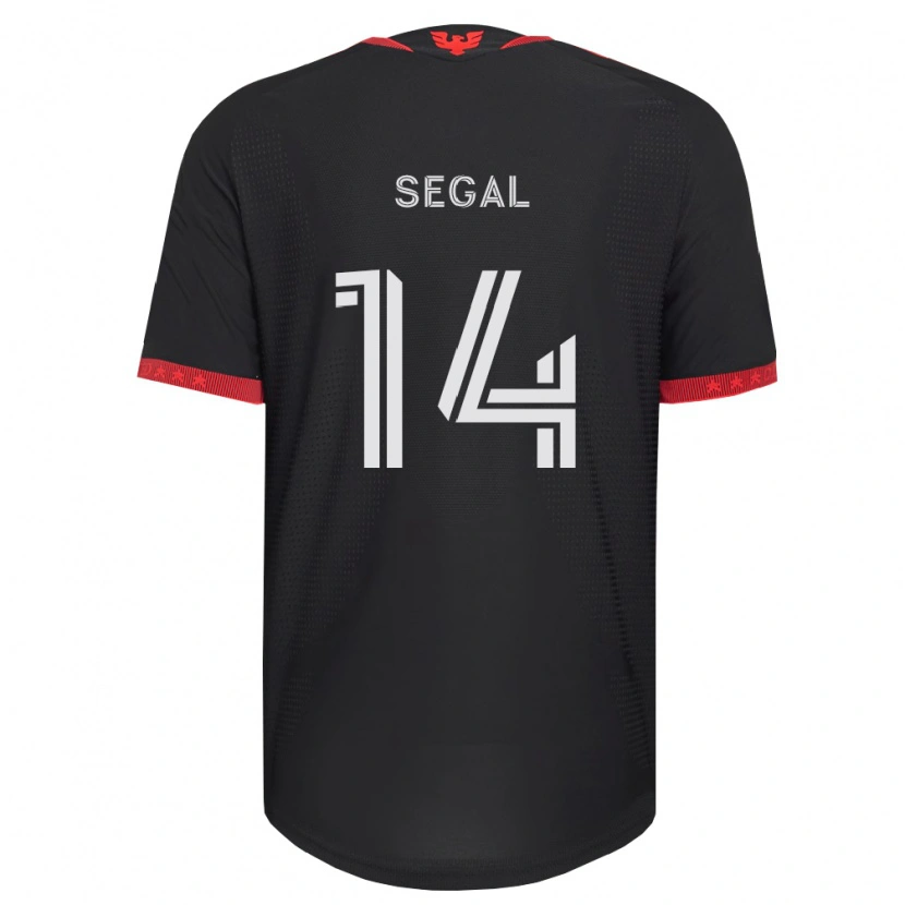 Danxen Hombre Camiseta Gabriel Segal #14 Negro Blanco Rojo 1ª Equipación 2026/27 La Camisa