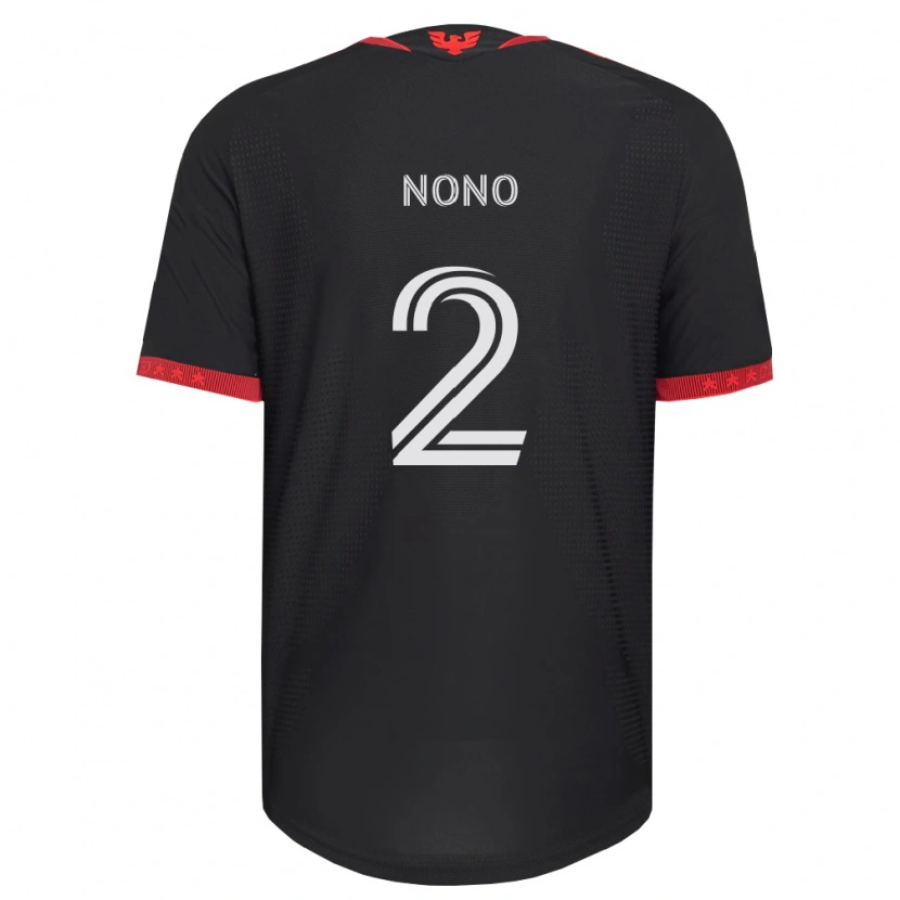 Danxen Hombre Camiseta Kimito Nono #2 Negro Blanco Rojo 1ª Equipación 2026/27 La Camisa