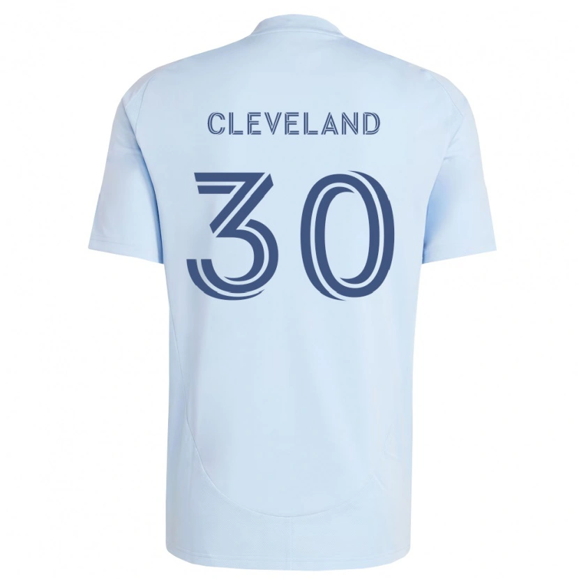Danxen Hombre Camiseta Stefan Cleveland #30 Azul Claro Gris Claro 1ª Equipación 2026/27 La Camisa