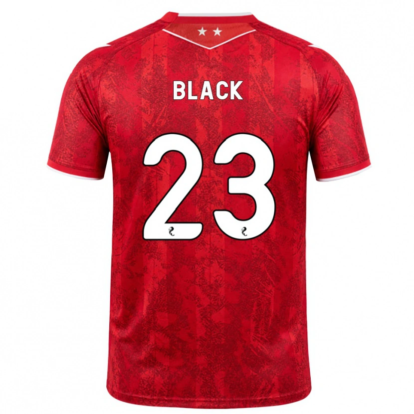 Danxen Hombre Camiseta Aimee Black #23 Rojo Blanco 1ª Equipación 2026/27 La Camisa